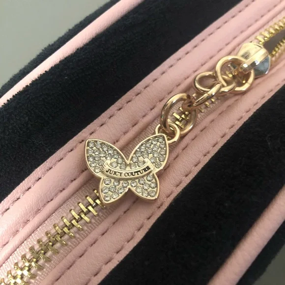 Juicy Couture Wingin It Crossbody Camera Bag NWT Liquorice - Picture 5 of 6